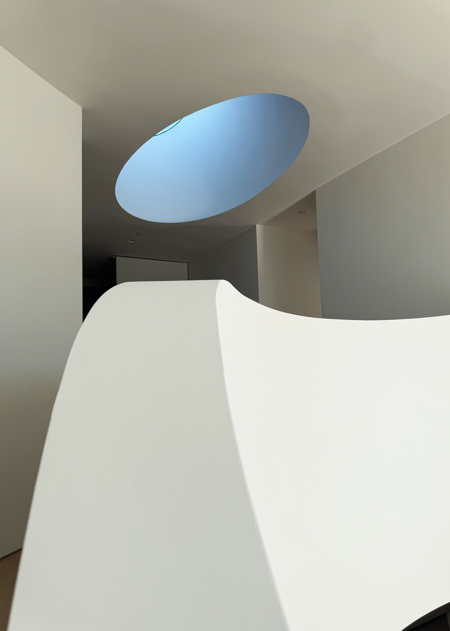 Modern architectural design with clean lines